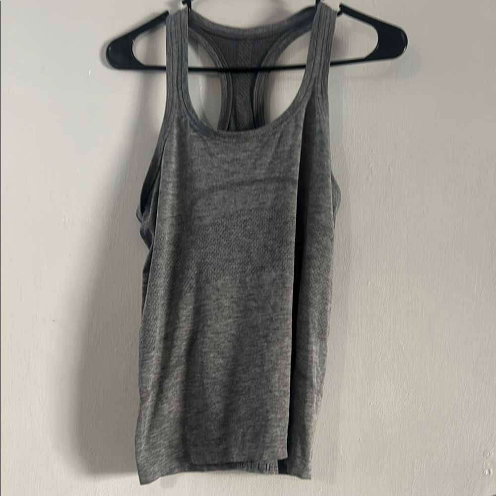lululemon athletica Charcoal Gray Tank Top